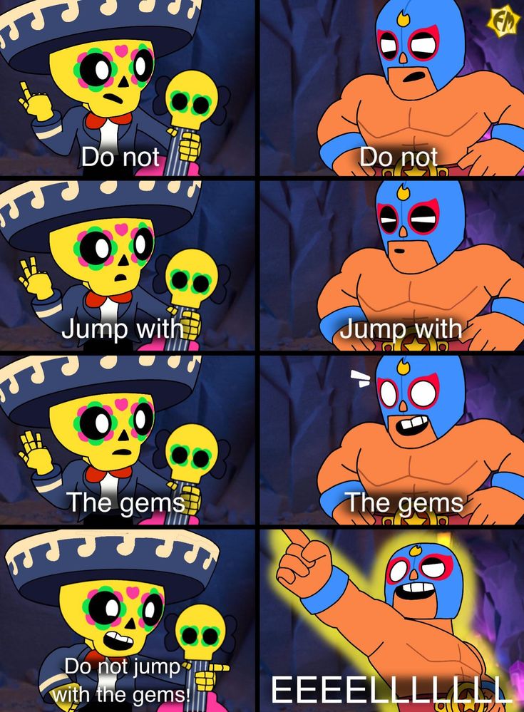 Brawl Stars meme template 