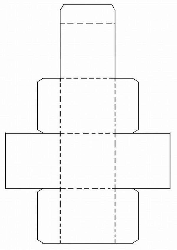 How to make a volumetric paper cube