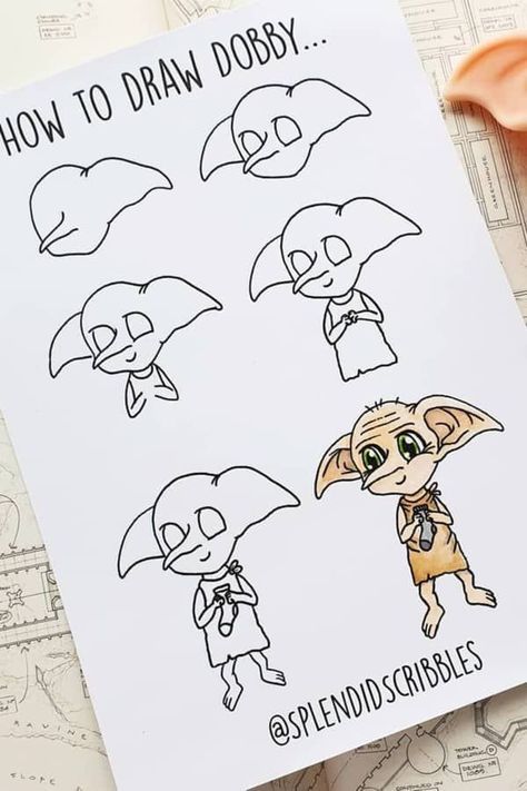 Fan Art of Dobby Fly Paper | TikTok