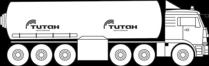 Бензовоз привёз бензин на заправку