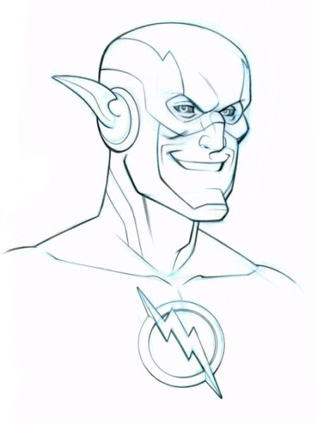 Flash Coloring Pages