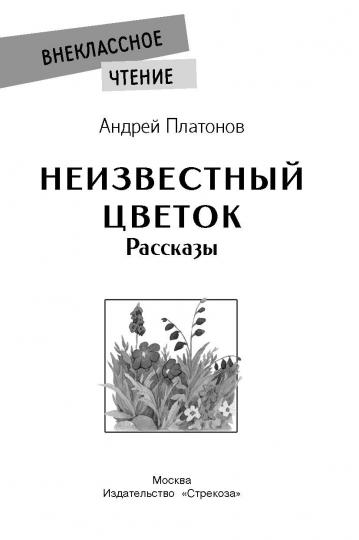 Рисунки к рассказу Цветок на земле