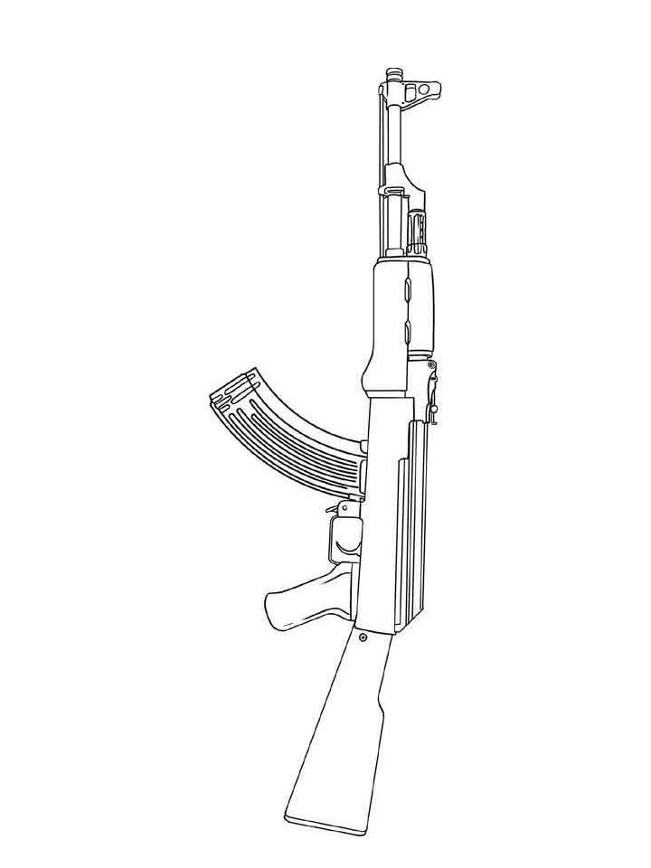 интересные раскраски на тему оружие для мальчиков
