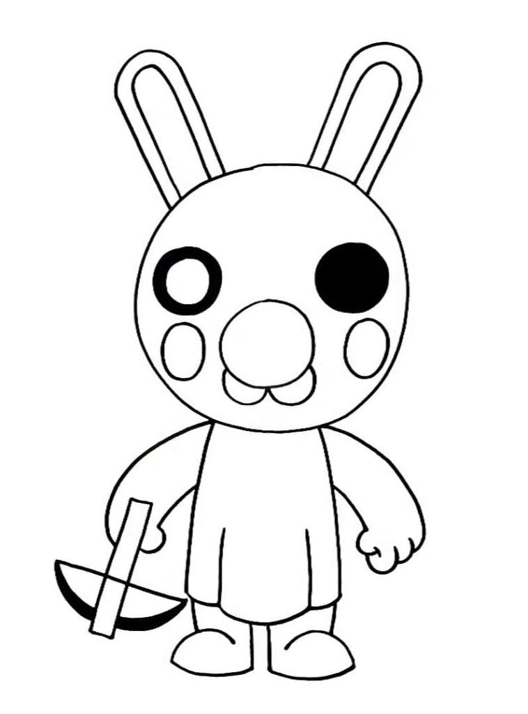 Roblox Piggy Coloring Pages