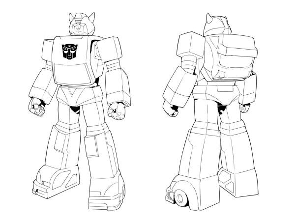 Как нарисовать трансформера ОПТИМУСА ПРАЙМА/273/How to draw