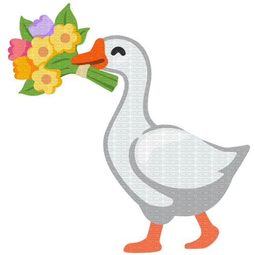 Goose Emoji PNG Transparent Images Free Download | Vector