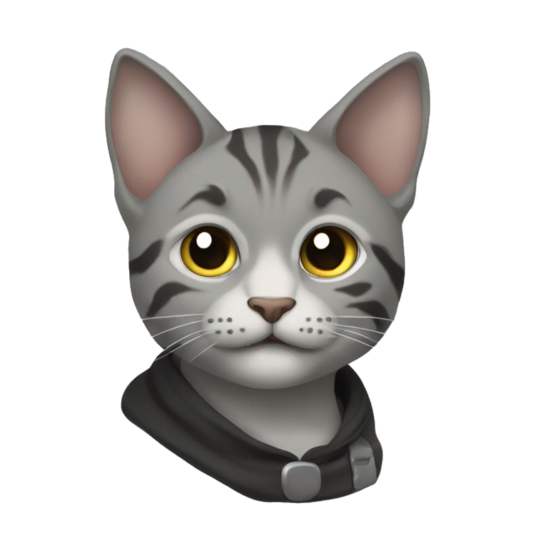 Мэн Кун Cat Emoji Смайлик Выражение