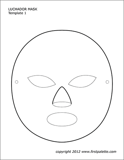 Free Face Mask Template PDFs 