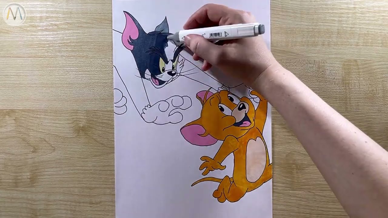 Tom and Jerry Tom Cat Логотип Мультфильм, Том и Джерри, png