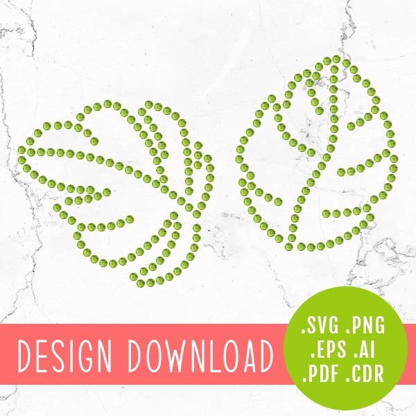 Digital】Stained glass monstera pattern