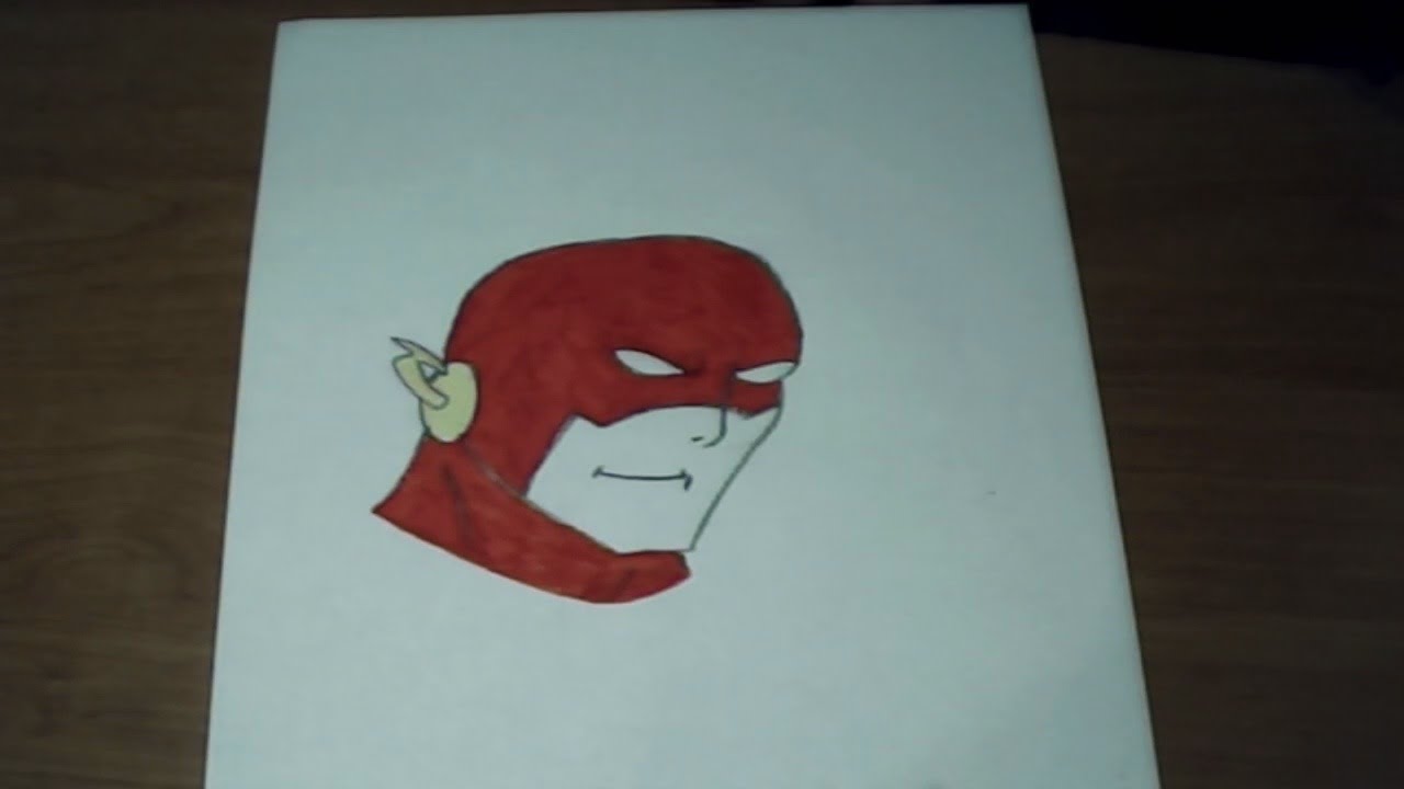 COMMENT DESSINER FLASH DE JUSTICE LEAGUE