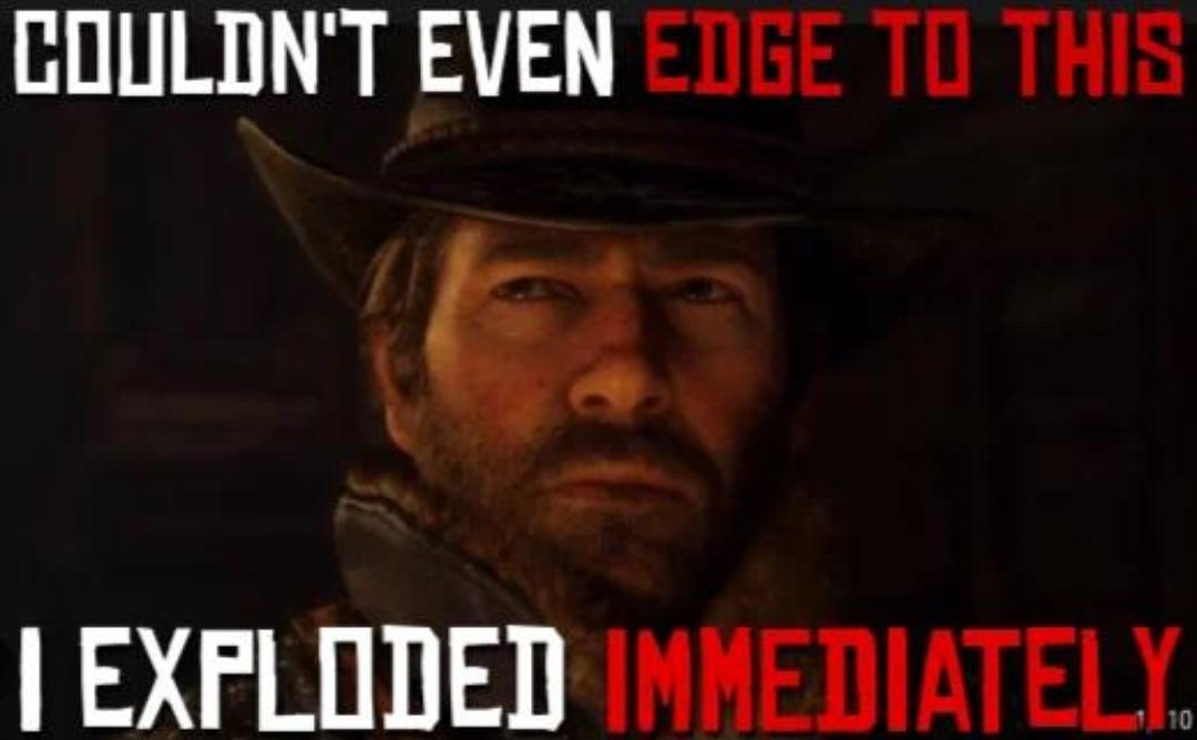 greetings rdr2 fandom, I bring you shit