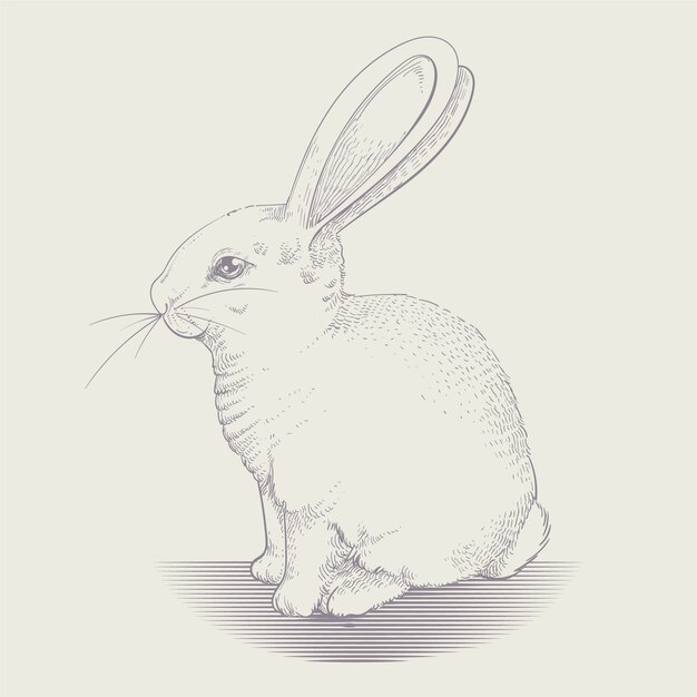 How to Draw Rabbit 🐰 From Numbers 22 !!Как Нарисовать Кролик