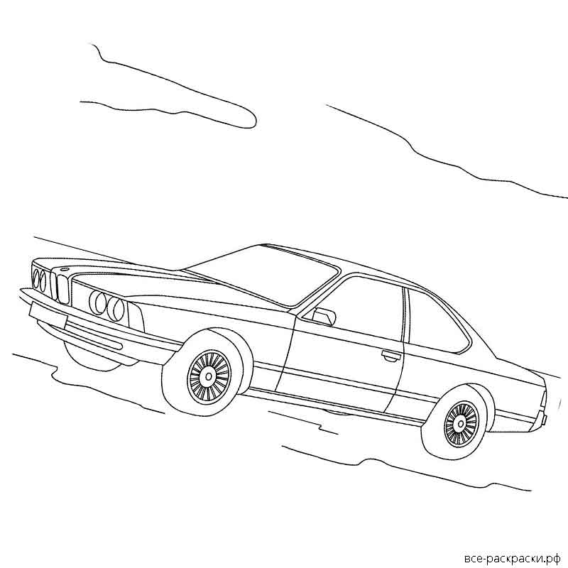 Раскраски BMW