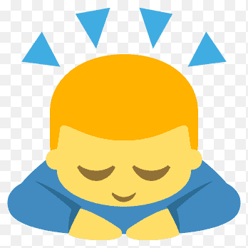 Символы и иконки Человек поклон в стиле Emoji, PNG и SVG