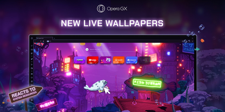 Opera GX Wallpaper In