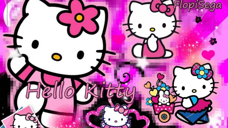 Обои hello kitty