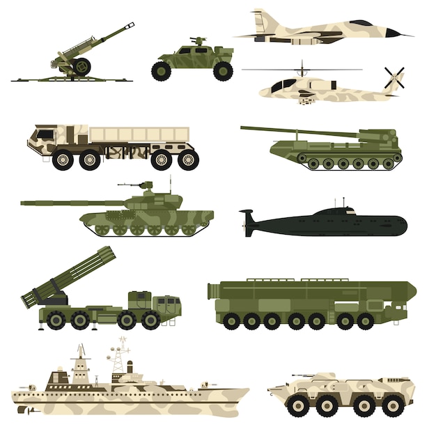 Военная Техника Рисунок: векторные