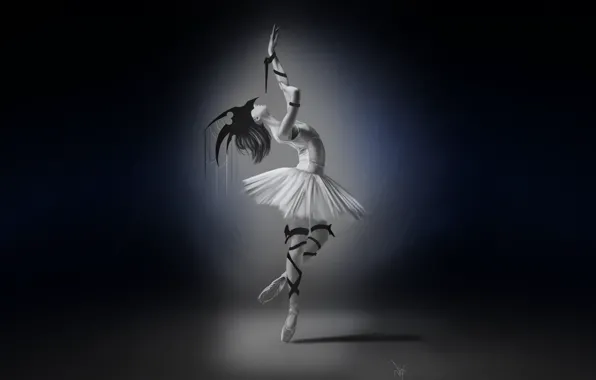 Captivating Leap Of Grace: Ballerina Mid