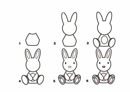 Сурет салу қоян | How to draw a rabbit