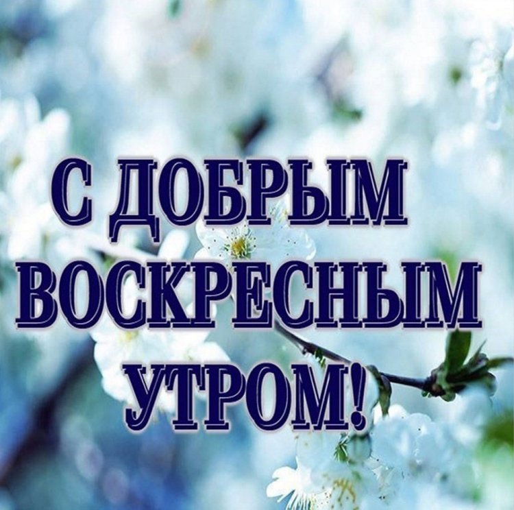 Картинки доброе утро весна воскресенье с надписями красивые