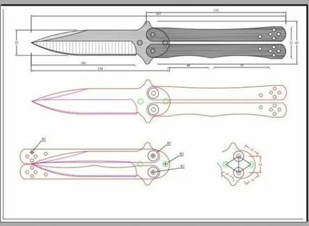 1 шт. Красивый шаблон с рисунком