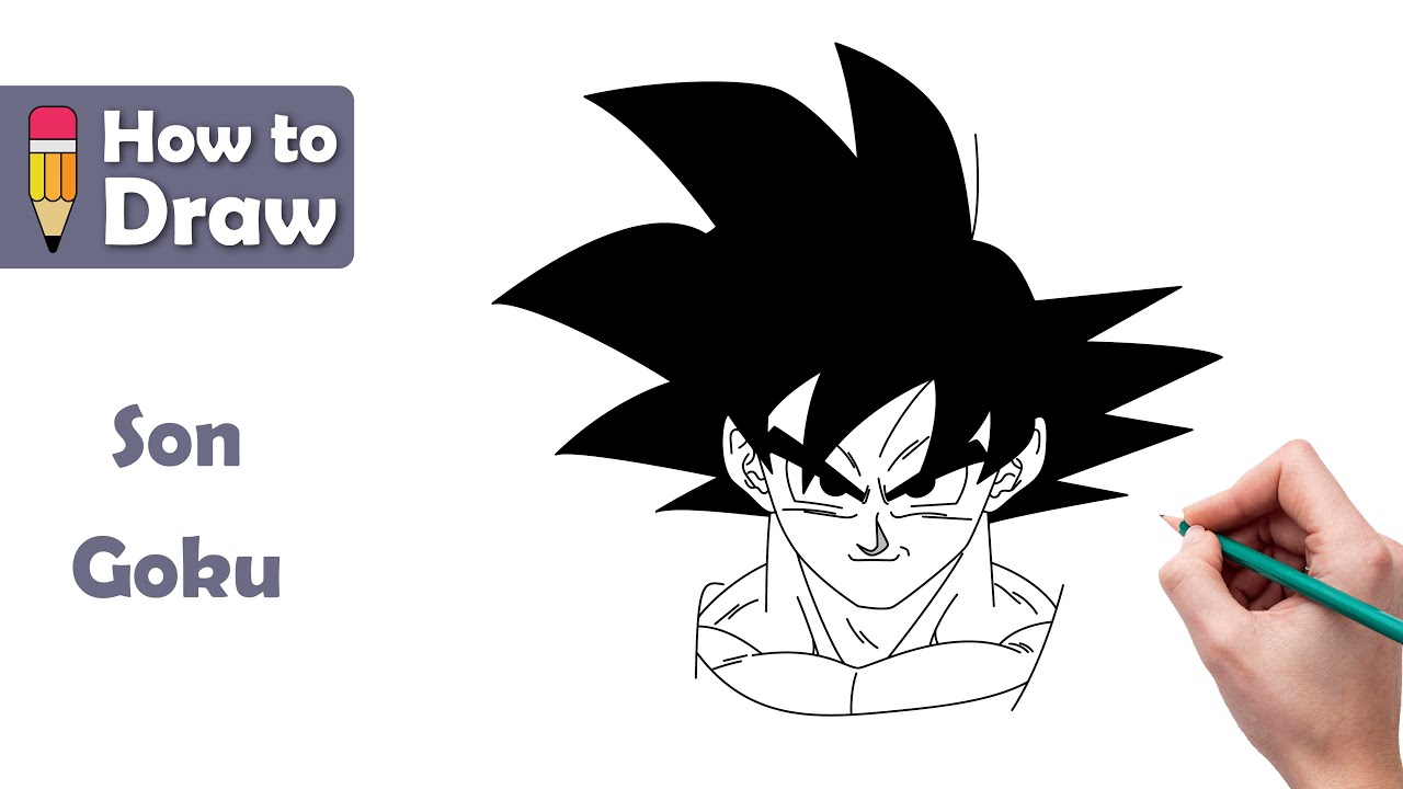 Drawing kid goku. | Kid goku, Drawings