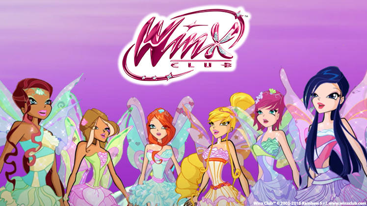 4 eaux de parfums + présentoir MISS KAY WINX EDITION