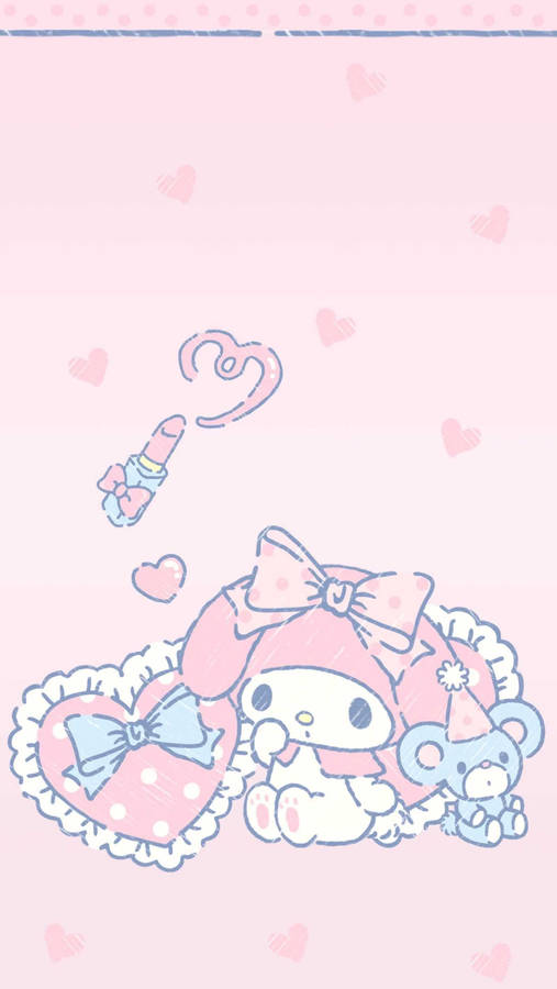 My Melody Cute Wallpaper Art