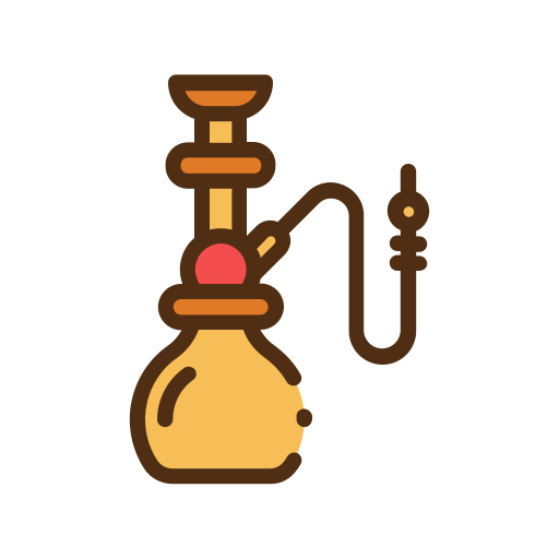 Hookah icon line