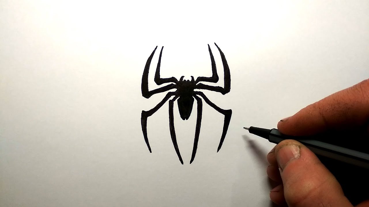 Как нарисовать паука карандашом поэтапно 4 | Spider, Drawings