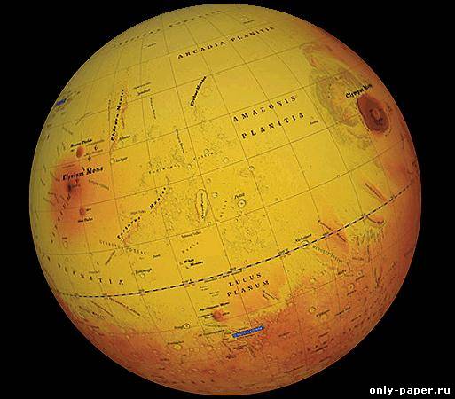 Шаблон глобуса світу для робочого столу Sphere та глобуса