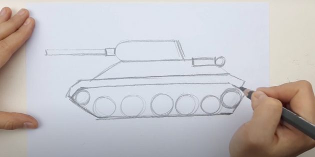 How to draw Tank KV