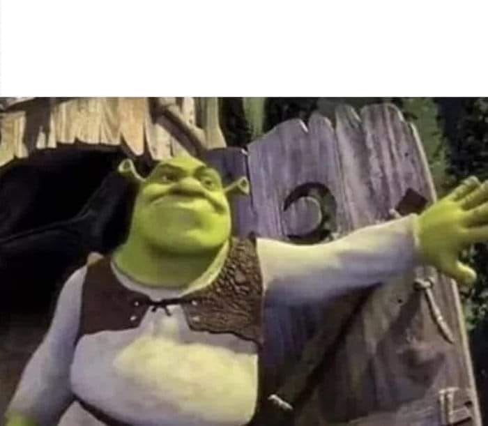 Shrek opens the door Meme Générateur