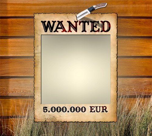 Custom Wanted Poster Template