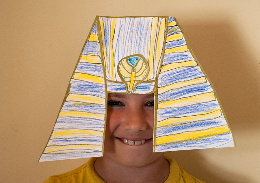 как нарисовать фараона,how to draw a pharaoh,cómo dibujar un