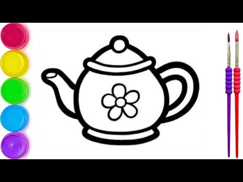 How to Draw a Teapot / Как нарисовать чайник