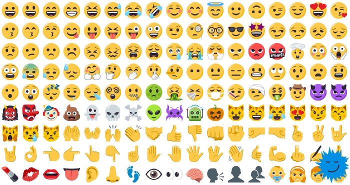 Спокойный парень при закрытые глаза держа желтое Emoji