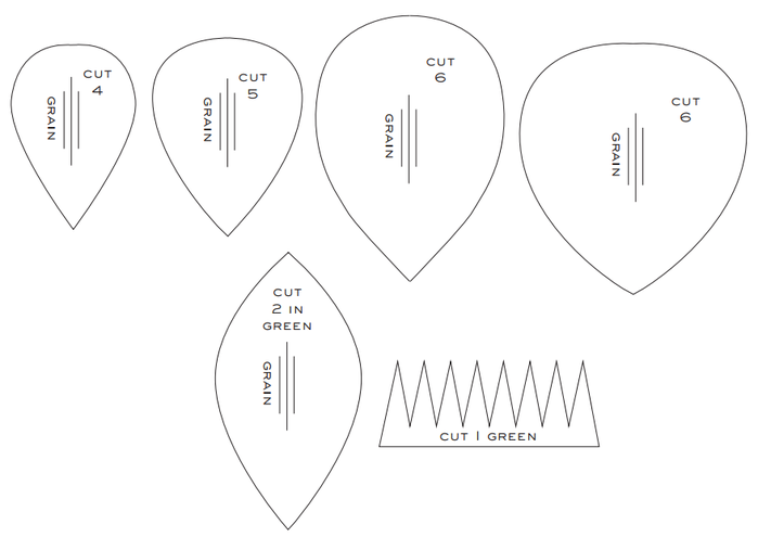Трафареты ромашек для вырезания из