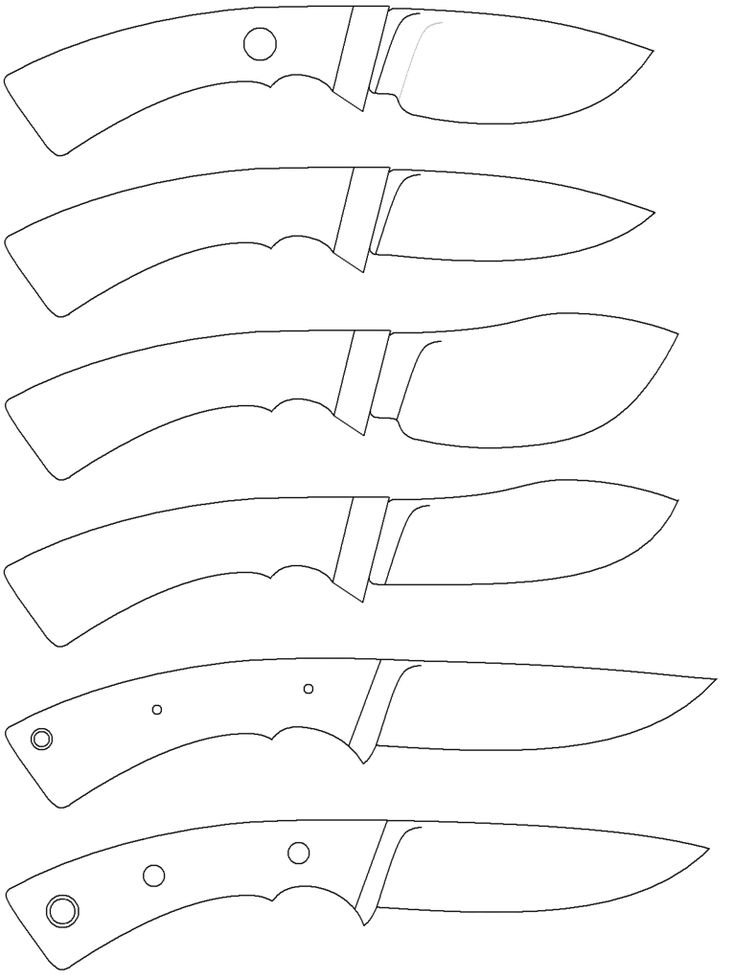 Трафареты flip knife