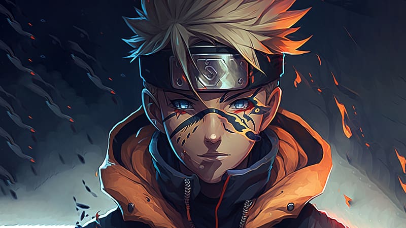 Naruto Ninja Magic Scene Wallpaper | AI Art Generator | Easy