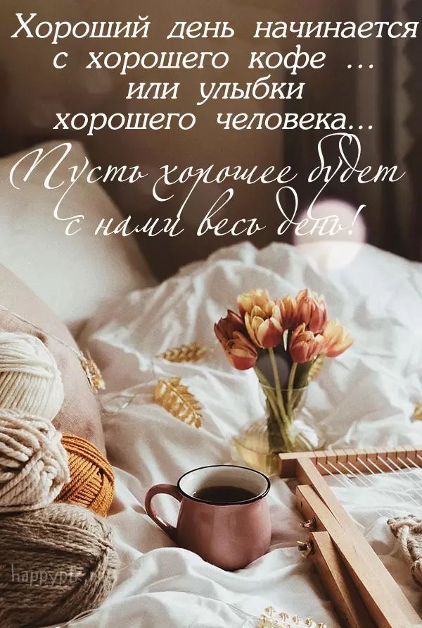 С добрым утром и с хорошим днем! Good morning and have a nice