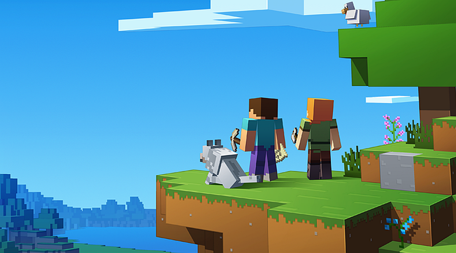 Minecraft met à jour son illustration officielle