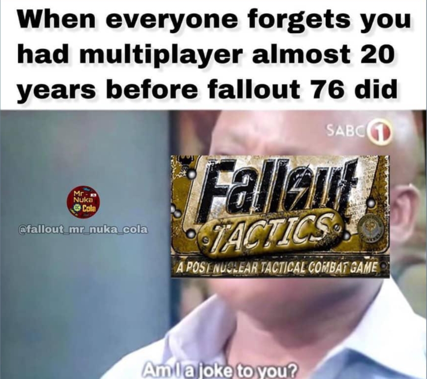 Fallout Series meme : r/classicfallout