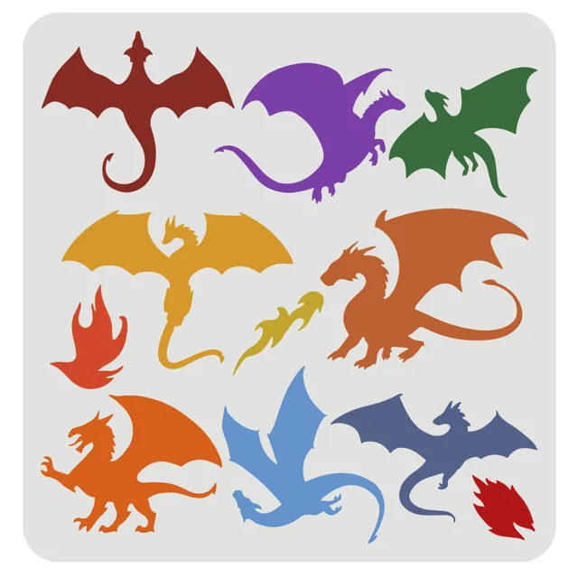 Printable Dragon Wing Template