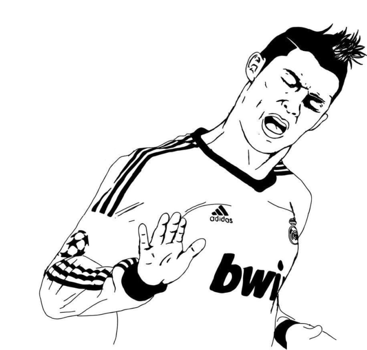 Soccer prints ronaldo