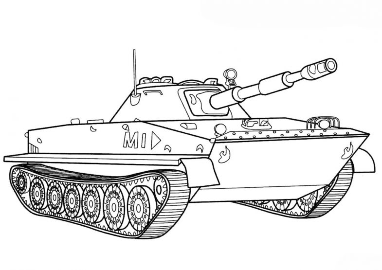 Как нарисовать военную технику» для детей 5