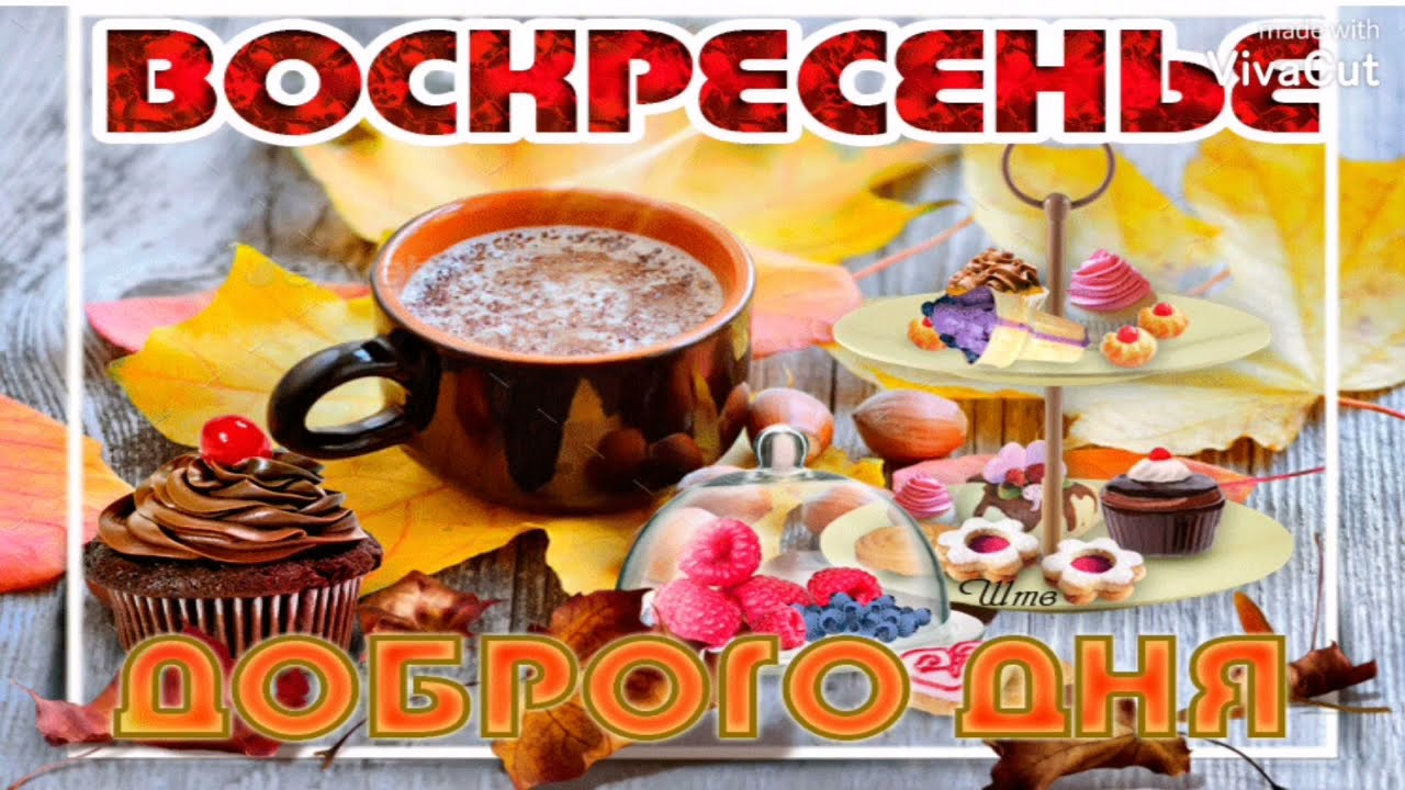 Доброе утро воскресенье картинки красивые новые —