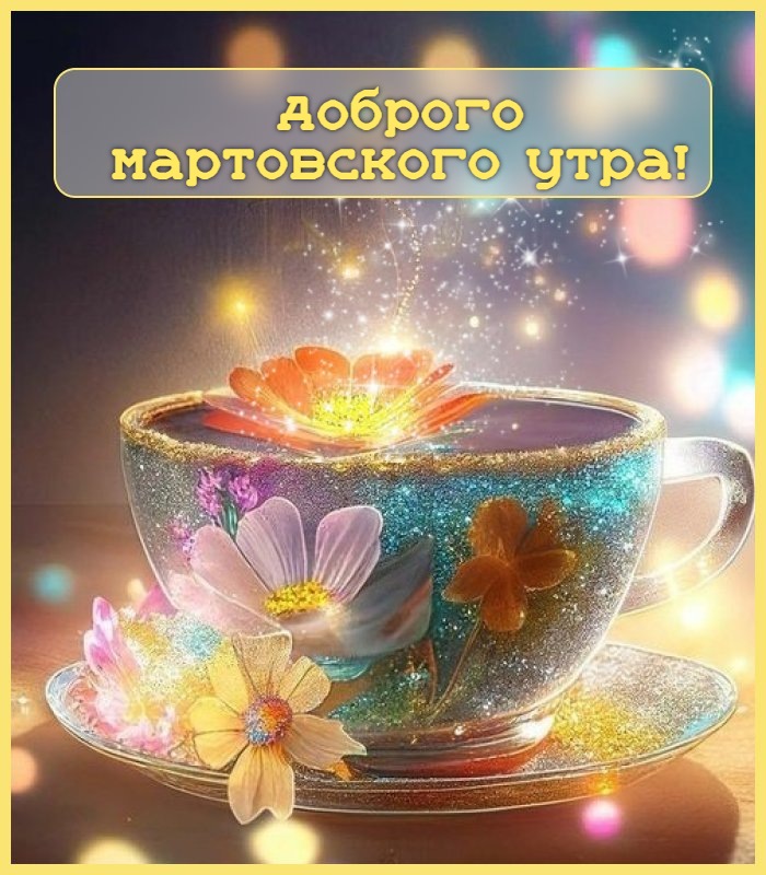 🌸✨🌸 С ДОБРЫМ МАРТОВСКИМ УТРОМ 🌸✨🌸 Когда с утра щебечут