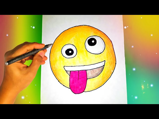 11 эмоций / Как нарисовать смайлик / How to draw smiley face